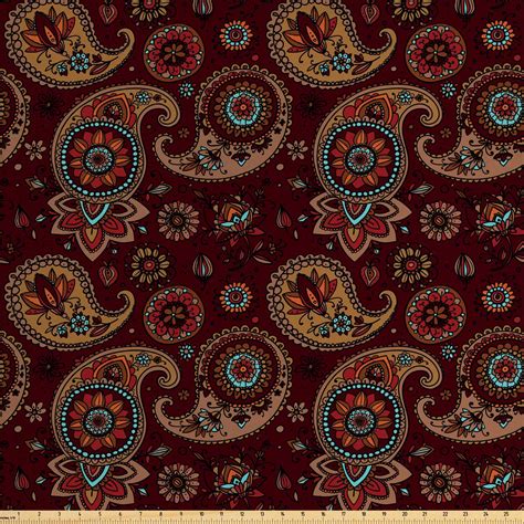 Paisley Pattern Fabric – FREE PATTERNS