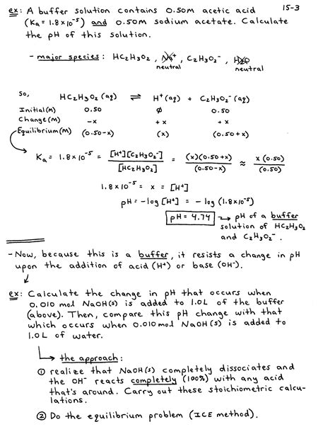 Buffer solutions examples and buffer chemistry notes – Artofit