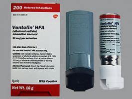 Ventolin HFA 90 MCG-INHAL Metered Dose Inhaler, 200 Actuations