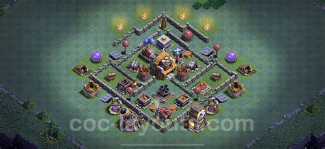 Best Builder Hall Level 5 Anti 2 Stars Base with Link - Clash of Clans - BH5 Copy - (#44)