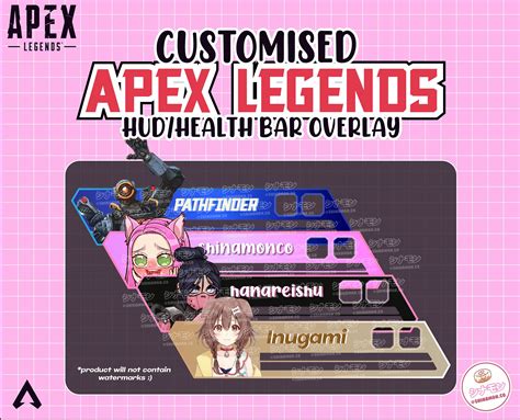 Customizable Apex Legends Custom Health Bar Overlay for - Etsy ...