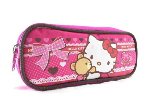 Pencil Case - Hello Kitty - Bows Pink Pouch Bag Stationery New 683153 ...