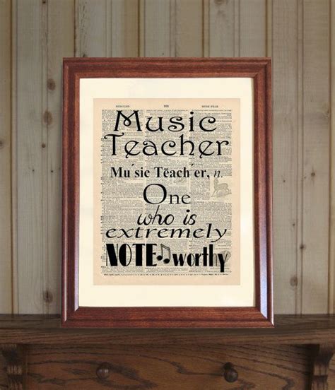 Music Teacher Gift Teacher Appreciation Gift Music Teacher | Etsy in ...