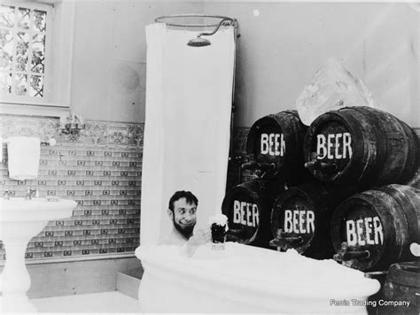 Beer Bath Vintage Photo Bath Tub Decor Speakeasy - Etsy