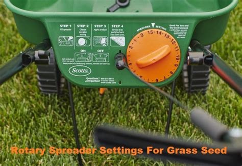 Rotary Spreader Settings For Grass Seed Learn How To Manage