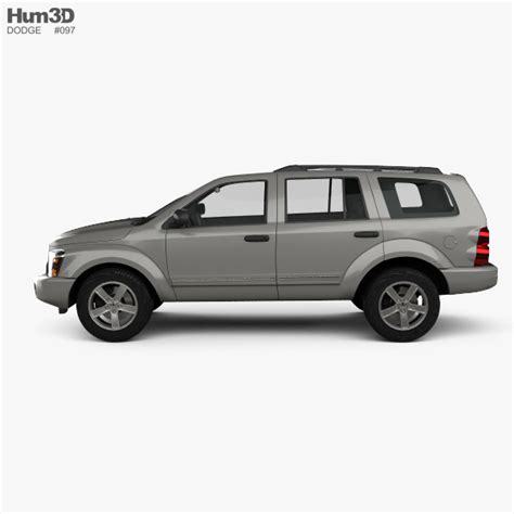 Dodge Durango SLT 2009 3D model - Download Crossover SUV on 3DModels.org