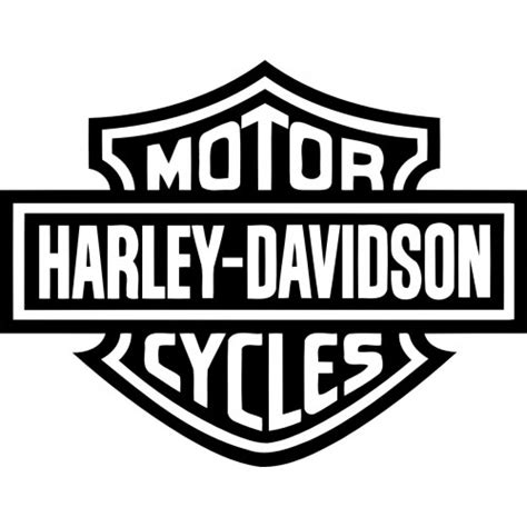 Harley Davidson Bar and Shield Decal