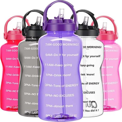 Amazon.co.uk: 2 litre water bottle with straw