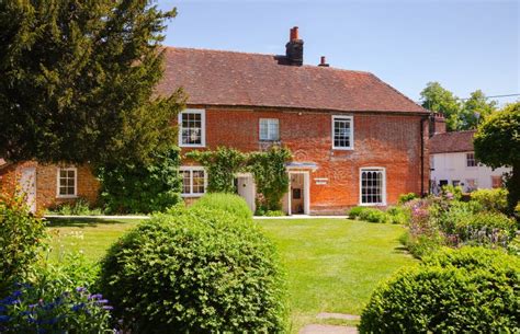 House Museum of Jane Austen in Chawton Hampshire South East England UK ...