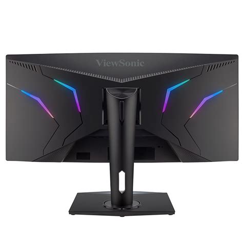 ViewSonic XG350R-C 35" 100Hz Ultra-Wide QHD RGB Curved FreeSync Gaming ...