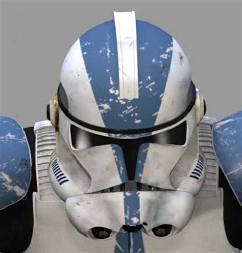 PHASE 1 CLONE TROOPER Helmet 501st Legion Helmet Star Wars / 501 Legion Clone Trooper Clone Wars ...