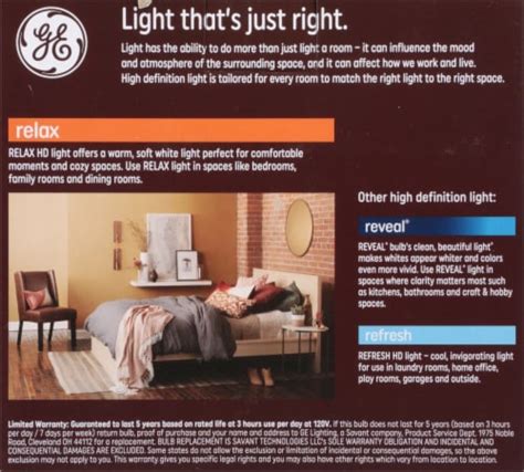 GE Relax LED 10-Watt Soft White Light Bulbs, 2 pk - Kroger