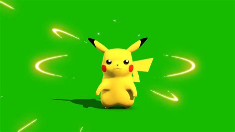 Pokemon Go Pikachu - 3D Model Animated - PixelBoom