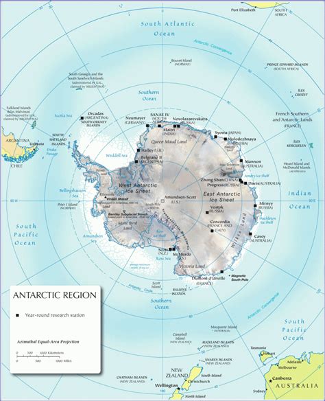 Map Of Antarctica Printable - Printable Templates