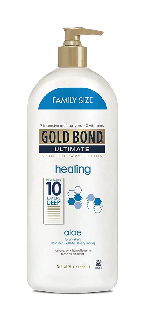 Buy Gold Bond Ultimate Healing Skin Therapy Lotion Family Size, Aloe ...