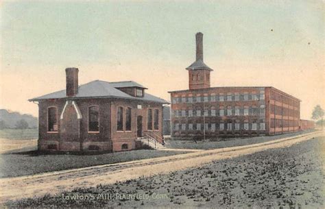 Plainfield Connecticut Lawtons Mill Street View Antique Postcard K82120 ...