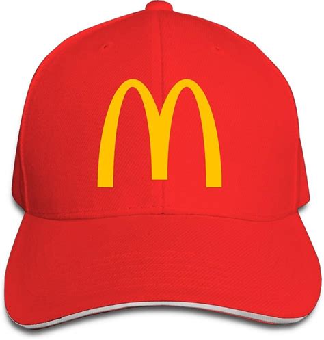 Unisex McDonalds Logo Adjustable Snapback Baseball Cap Royalblue One Size: Amazon.de: Bekleidung