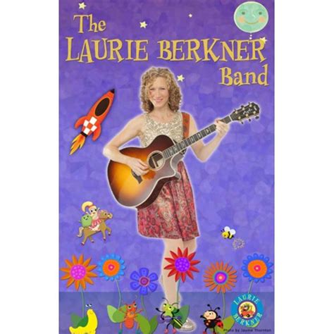 Signed Laurie Berkner Poster : TTR0 : The Laurie Berkner Band