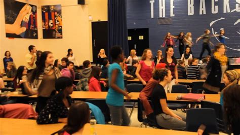 Flash Mob at Innisdale Secondary School - YouTube