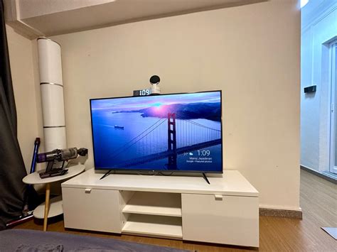 IKEA Byas TV Console | RTP $199 | 160 x 42 x 45cm | High Gloss White TV bench, Furniture & Home ...