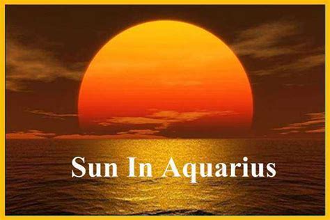 Sun In Aquarius, Sun In Aquarius Woman, Sun In Aquarius Man, Sun In Aquarius In Love ...