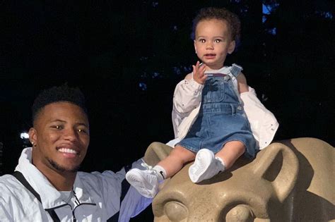 For Saquon Barkley, young fatherhood is the greatest motivation to keep elevating his game