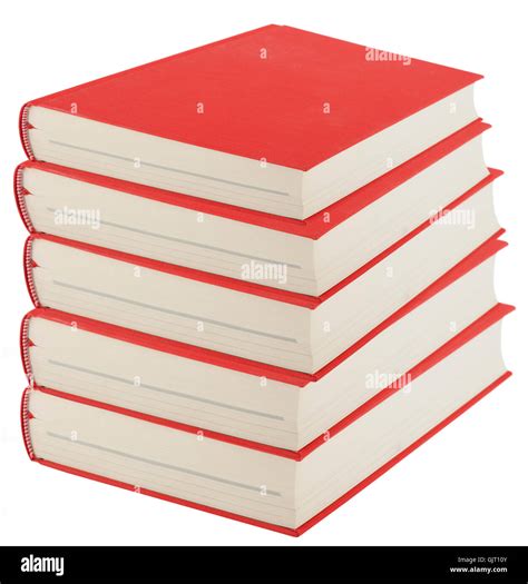 book with red book cover Stock Photo - Alamy