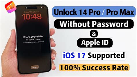 How To Unlock iPhone 14 Pro Without Password/Apple ID [iOS 17 Supported ...