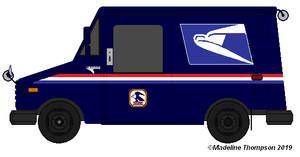 1989 Grumman LLV USPS Blue by MedGirl320 on DeviantArt