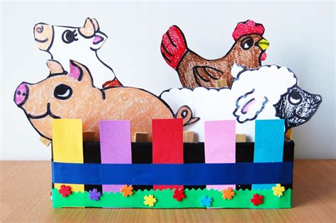 Clothespin Farm Animals | Kids' Crafts | Fun Craft Ideas | FirstPalette.com