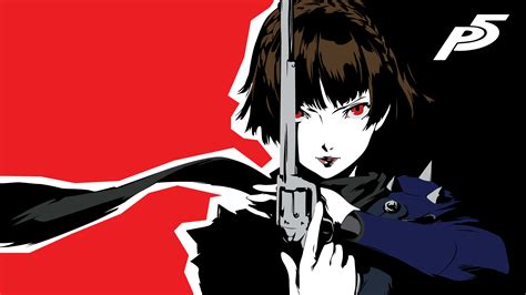 Download Persona 5 Logo Wallpaper | Wallpapers.com