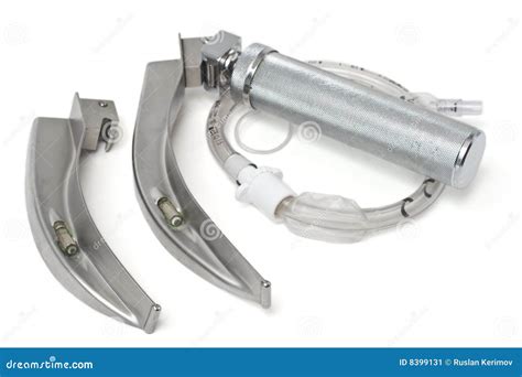 Laryngoscope And Intubation Tube Stock Image - Image: 8399131