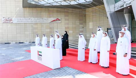 RTA dresses up Dubai’s landmarks with the national flag in celebration ...