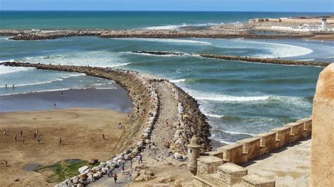 La plage des Oudayas de Rabat - Le Vert