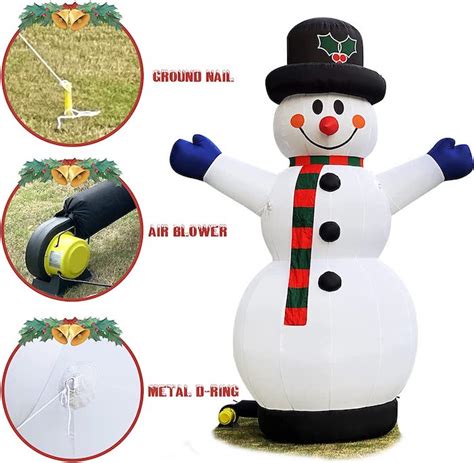 You Can Get A 40 Foot Tall Inflatable Snowman That You Can Put in Your Yard for The Holidays