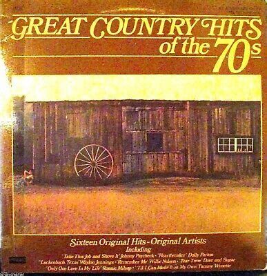 GREAT COUNTRY HITS OF THE 70's - Various Artists "Take This Job and ...