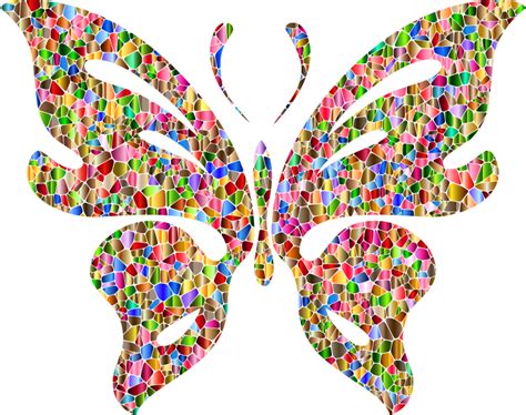 Iridescent Chromatic Butterfly - Openclipart