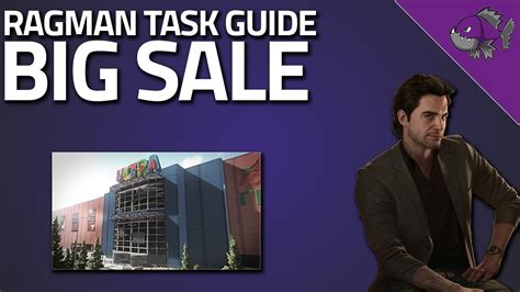 Big Sale - Ragman Task Guide - Escape From Tarkov - YouTube