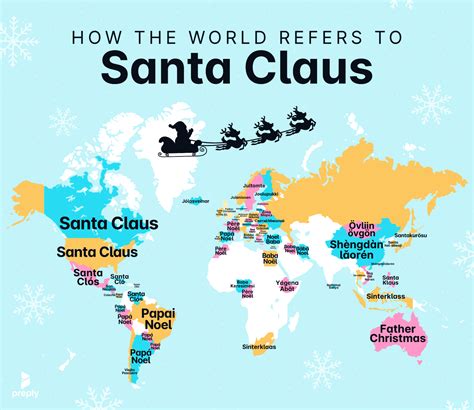 How the World Refers to ‘Santa Claus’