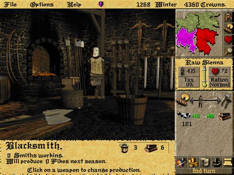 Lords of the Realm II Screenshots for Windows - MobyGames