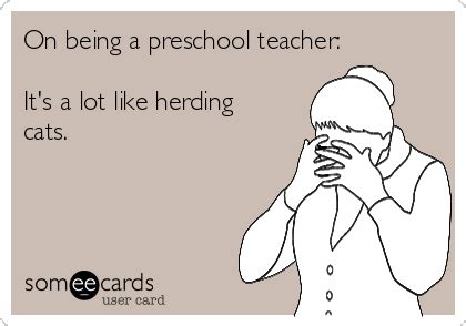 Being A Preschool Teacher