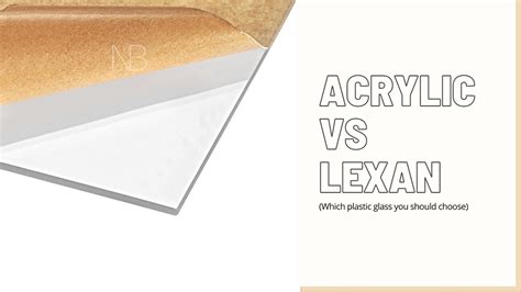 Acrylic or Lexan: Which Plastic Glass You Should Consider? - NB