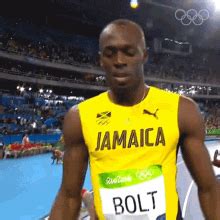 Calm Down Usain Bolt GIF - Calm Down Usain Bolt Olympics - Discover & Share GIFs