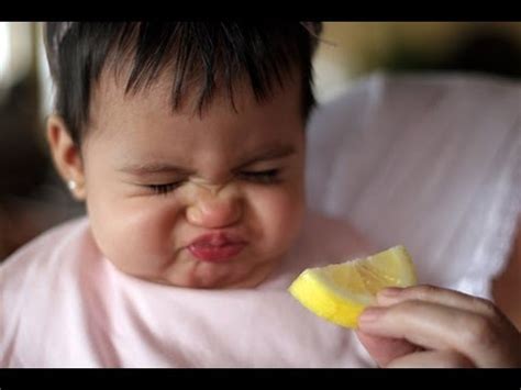 Babies Eating Lemons for the First Time Compilation - YouTube