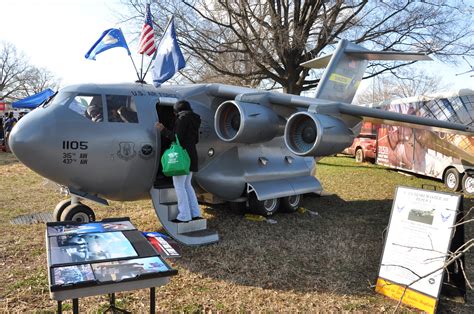 Airmen, mini C-17 support AF Falcons > 315th Airlift Wing > Article Display