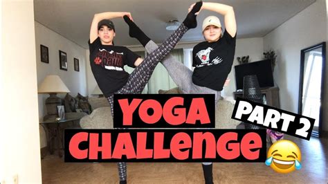 BEST FRIEND YOGA CHALLENGE!!! - YouTube