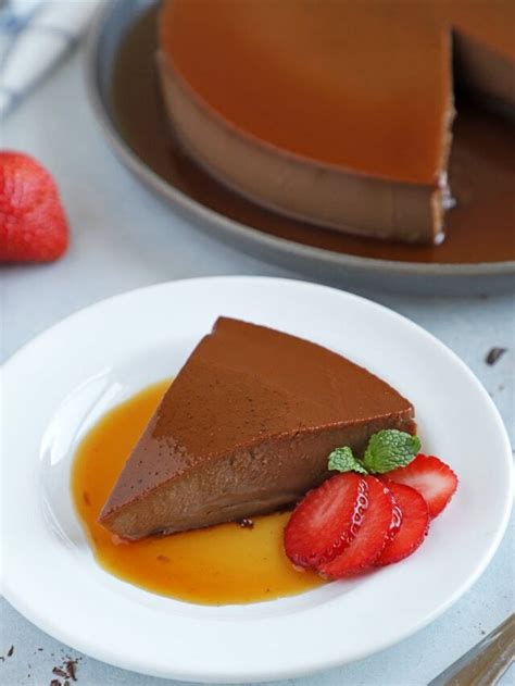 Decadent Chocolate Flan Recipe - My Dominican Kitchen