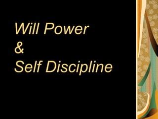 Will Power[1] | PPT | Free Download