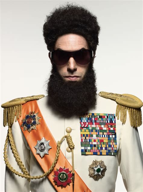 The Dictator Full Costume Photo Featuring Sacha Baron Cohen