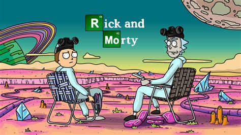 Rick an Morty Breaking Bad colored by Sonjaherz on DeviantArt